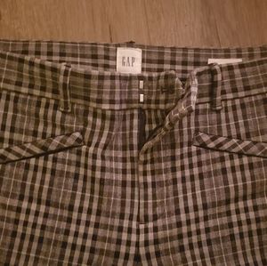 Plaid Gap pants